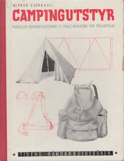 Campingutstyr. Modeller med arbeidstegning til…