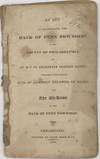AN ACT TO INCORPORATE THE BANK OF PENN TOWNSHIP, IN THE COUNTY OF PHILADELPHIA, and an Act to Recharter Certain Banks, Together with Several Acts of Assembly Relating to Banks; and the By-Laws of the Bank of Penn Township