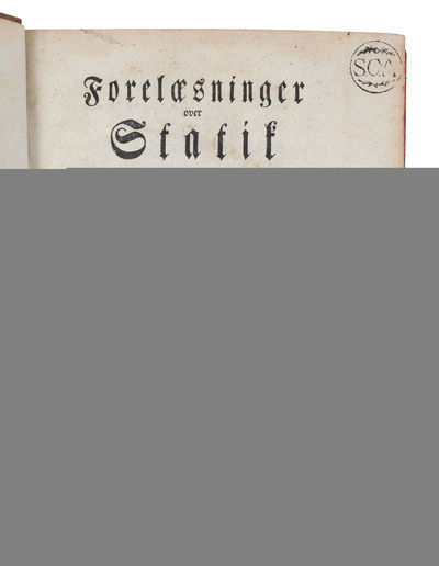 Forelæsninger over Mekanik med hosføiede Tillæg (+) Forelæsninger over Statik og Hydrodynamik med Maskin=Væsenets Theorier som Anden Deel af Forelæsningerne over Mekaniken. 2 vols. (photo 6)