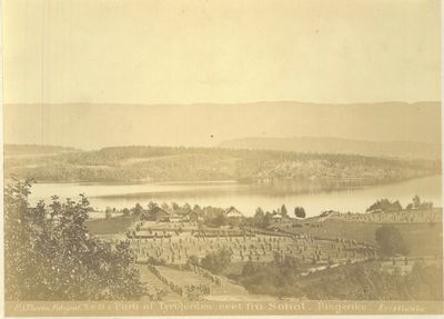 No. 19 c. Parti af Tyrifjorden, seet fra Söhol,…