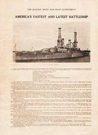 AMERICA'S FASTEST AND LATEST BATTLESHIP--U.S.S. SOUTH CAROLINA:; The Master, Mate and Pilot...