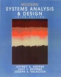 Modern Systems Analysis and Design