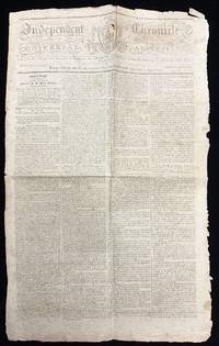 The Independent Chronicle and Universal Advertiser Vol. XXXII, No. 2036 -- French Seizure of American Ship "Pigou