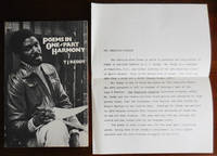 image of Poems In One-Part Harmony