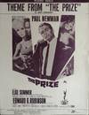 The Prize Sheet Music 1963 Paul Newman, Elke Sommer