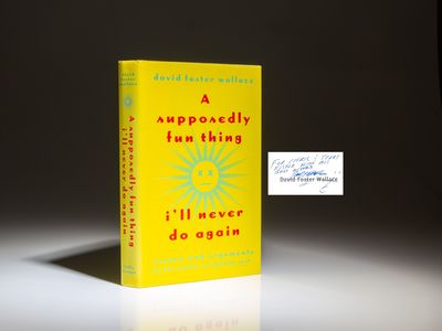 A supposedly fun thing I'll never do again; essays and arguments