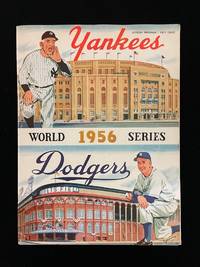 YANKEES vs DODGERS 1956 WORLD SERIES OFFICIAL PROGRAM w/ Game 5 ticket stub