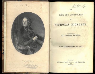 The life and adventures of Nicholas Nickelby. By…