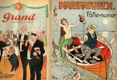 Karikaturen. 6. aarg. Nr. 1-51 (Nytaars- numer). (photo 2)
