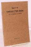 Report of the Commission of Public Charities. City of Berkeley, California. 1914-1915