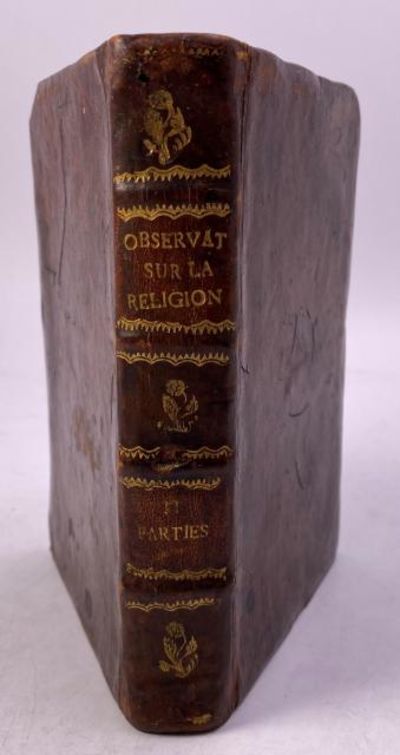 Observations sur la religion, les loix, le…