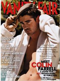 cover of VANITY FAIR 2002 - COLIN FARRELL