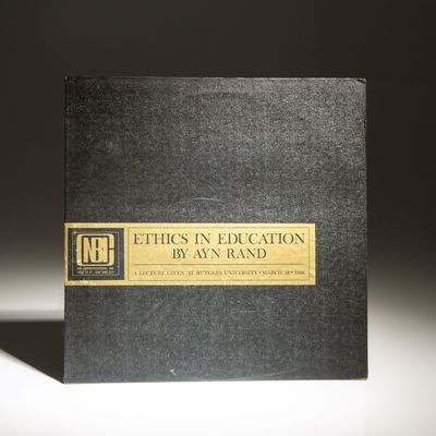 Ethics In Education; A Lecture Given At Rutgers University. March 18, 1966