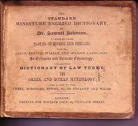 The Standard Miniature English Dictionary.... by Dr. Samuel Johnson - Hardcover - from Monroe Bridge Books, SNEAB Member (SKU: 003791)