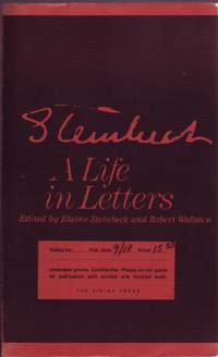 Steinbeck: A Life in Letters by Robert (editors) Elaine and Wallsten - Paperback - first edition - from James M. Dourgarian, Bookman (SKU: JD30152)