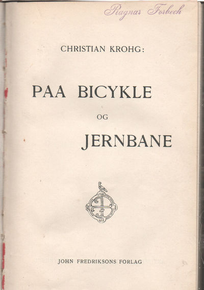 Paa bicykle og jernbane