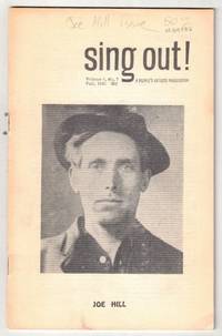 Sing Out! A People's Artists Publication. Volume 4, Number 7. Fall 1954 (Joe Hill Issue)