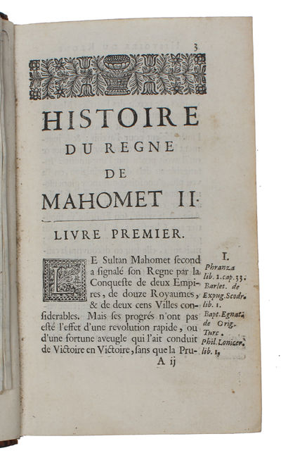 Histoire du regne de Mahomet. II Empereur de Turcs. 2 vols. (photo 6)