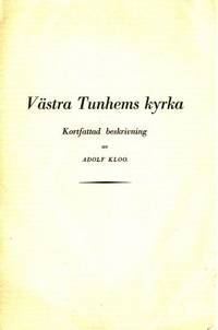 Västra Tunhems kyrka Kortfattad beskrivning
