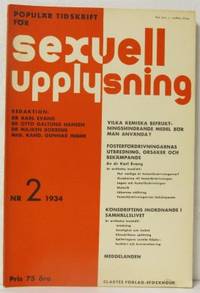 Populär tidskrift för sexuell upplysning. Nr 2.…