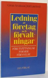 Ledning av företag och förvaltningar.…