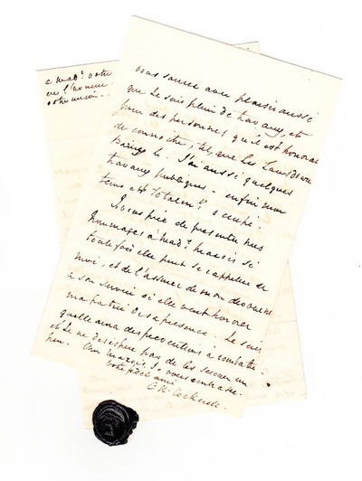ALS. Two letters from the architect C. R.…