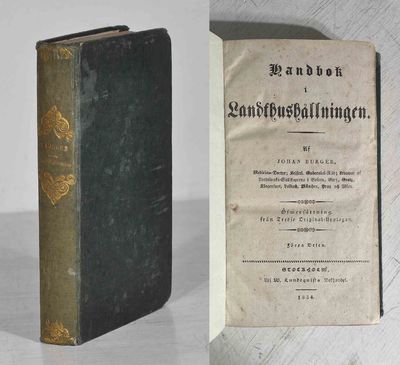 Handbok i landthushållningen. Öfwersättning från…