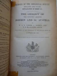 The Geology of the Country Around Bodmin & St. Austell by USSHER, W. A. E, BARROW, G, & MacALISTER, D. A - 1909