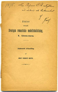 Studier rörande Sveriges romantiska…