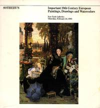 Important 19th Century European Paintings, Drawings and Watercolors, New York, February 24, 1983 (Sale 5010)