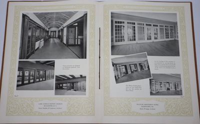 Wilson Folding Partitions for Churches, Schools, Y.M.C.A. Buildings, Hotels, Clubs and other Public Institutions. Manufactured Exclusively by The J.G. Wilson Corporation, 8 West 40th Street, New York. Factory - Norfolk, VA. ....