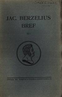 Jac. Berzelius bref II:1-II:2. Utgifna af Kungl.…