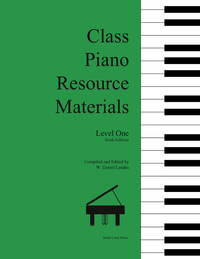 Class Piano Resource Materials Level One