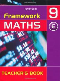 Framework Maths: Year 9: Extension Teacher's Book