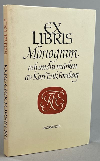 Exlibris monogram och andra märken. Under…