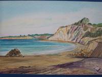 Original Artwork Entitled "Beach in Rota, Spain"