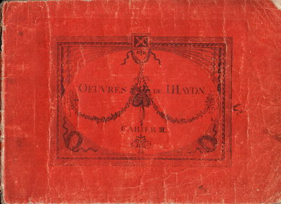 Oeuvres de Joseph Haydn. Cahier III.