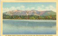 Majestic Peaks of Franconia Range from Lonesome Lake, White Mountains New Hampshire Postcard