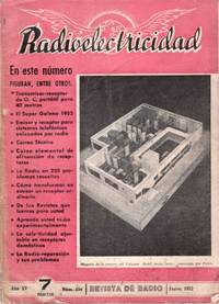 RADIOELECTRICIDAD. REVISTA DE RADIO. AÑO XV. Nº 154. ENERO 1952. Transmisor-receptor de O.C....