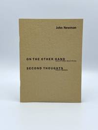image of John Newman: On The Other Hand : Sculpture Multiples ; Second Thoughts