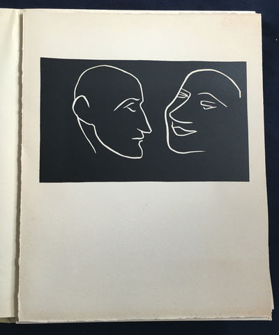 Lettres &agrave; Lou avec une introduction d'Andr&eacute; Rouveyre. With a wood engraving by Matisse.