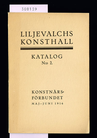 Konstnärsförbundet maj-juni 1916.