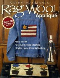 RAG WOOL APPLIQUE Easy to Sew: Use any sewing machine: Qulits, Home Decor & Clothing