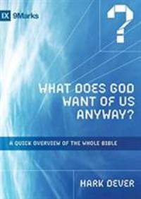 What Does God Want of Us Anyway? : A Quick Overview of the Whole Bible