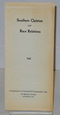 image of Southern opinion and race relations