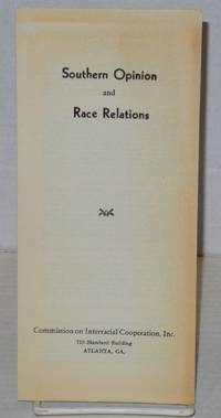 Southern opinion and race relations