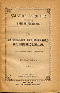 Auktoritetstro, Bibel, religionsfilosofi,…