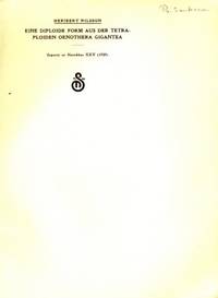 Eine diploide Form aus der tetraploiden Oenothera…