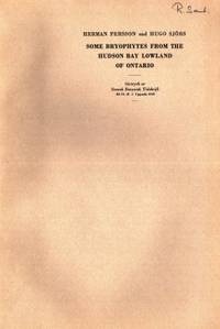 Some Bryophytes from the Hudson Bay Lowland of…