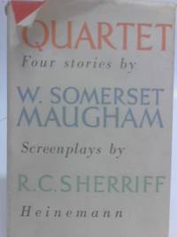 cover of Quartet: Four Stories by Somerset Maugham. Screenplays by R. C. Sherriff